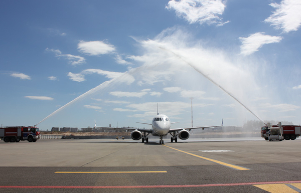 Национальный аэропорт Минск принял первый рейс авиакомпании Finnair из Хельсинки