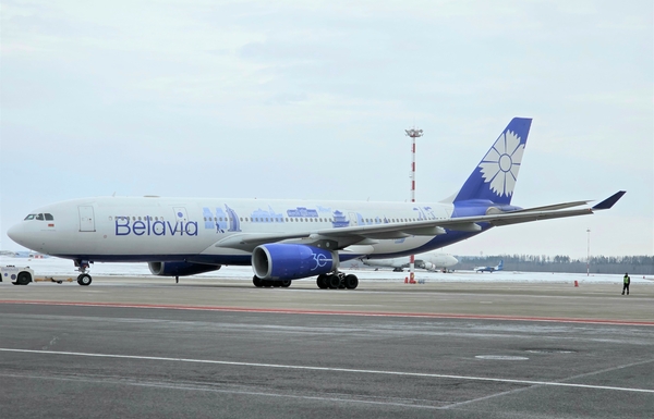 В Национальном аэропорту прошла презентация юбилейной ливреи «Белавиа»